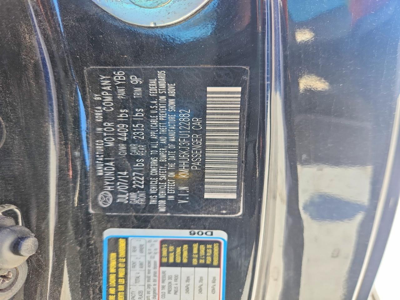 2015 Hyundai Genesis Coupe 3.8 - zdjęcie 13