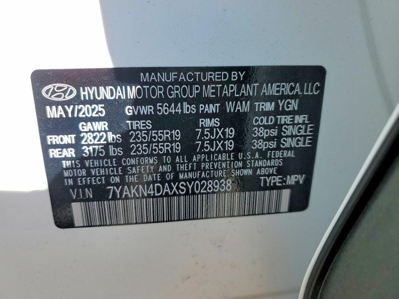 2025 Hyundai Ioniq 5 Sel - zdjęcie 13