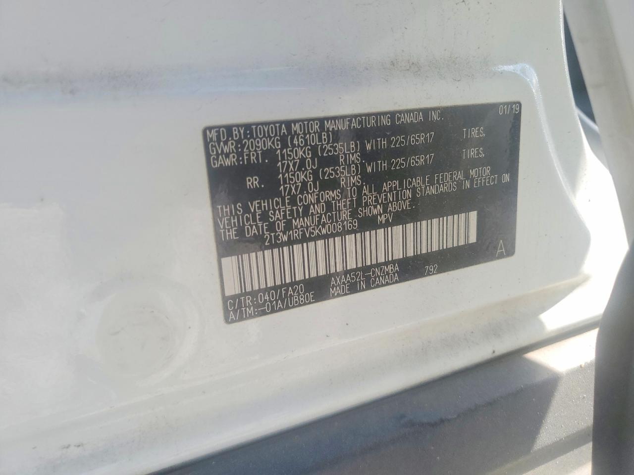 2019 Toyota Rav4 Xle - zdjęcie 13