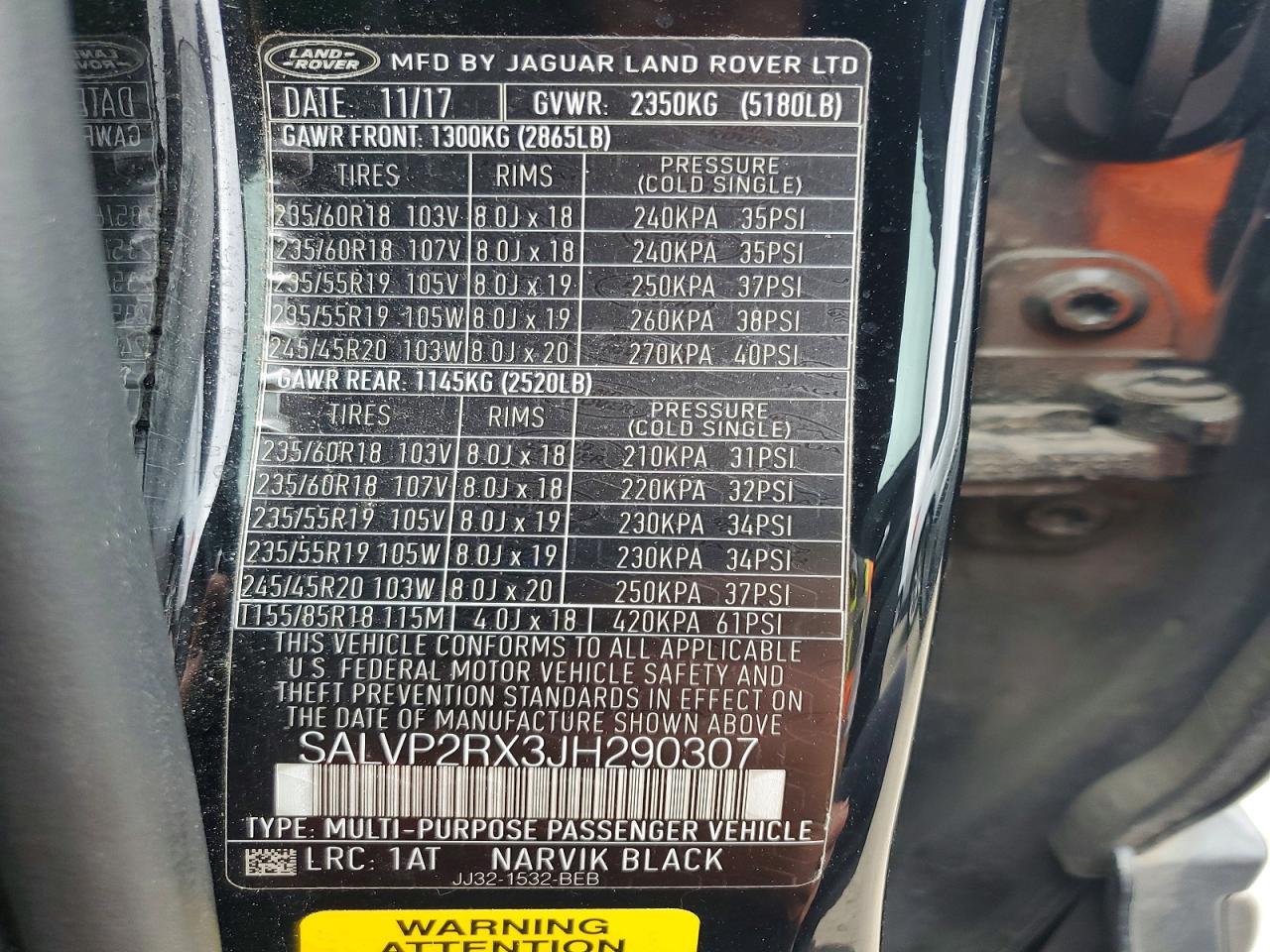2018 Land Rover Range Rover Evoque Se - zdjęcie 14