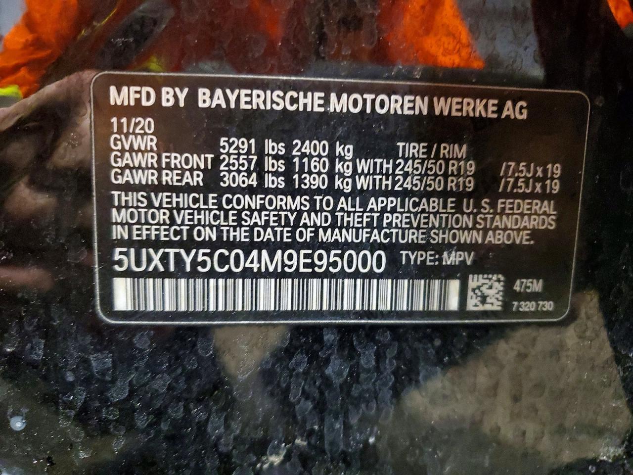 2021 BMW X3 xDrive30I - zdjęcie 14