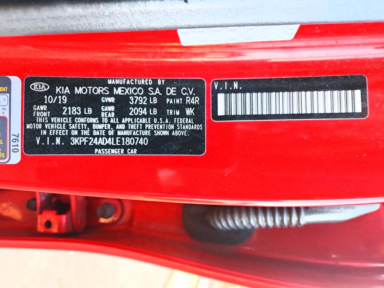 2020 Kia Forte Lxs - zdjęcie 12