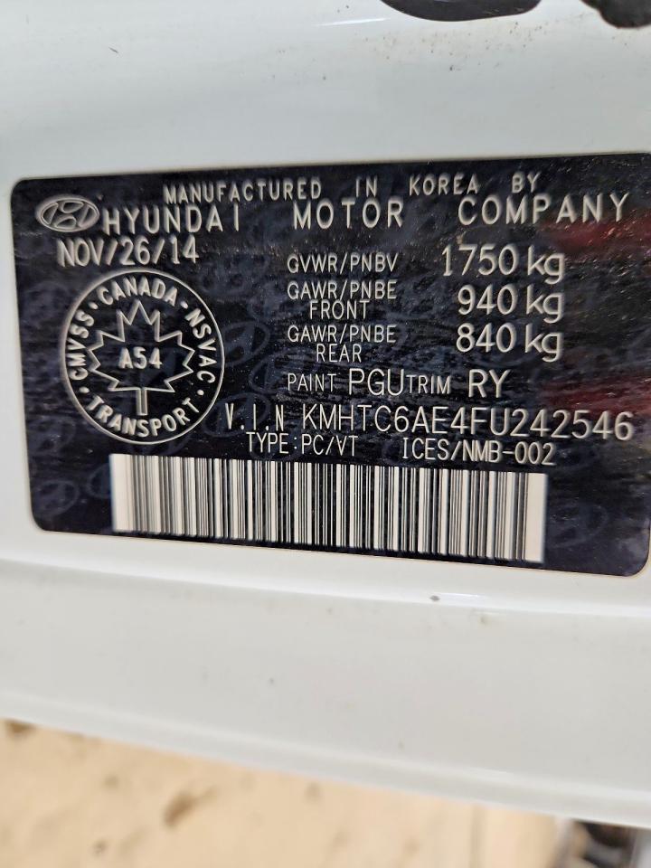 2015 Hyundai Veloster Turbo 3Dr H - zdjęcie 12