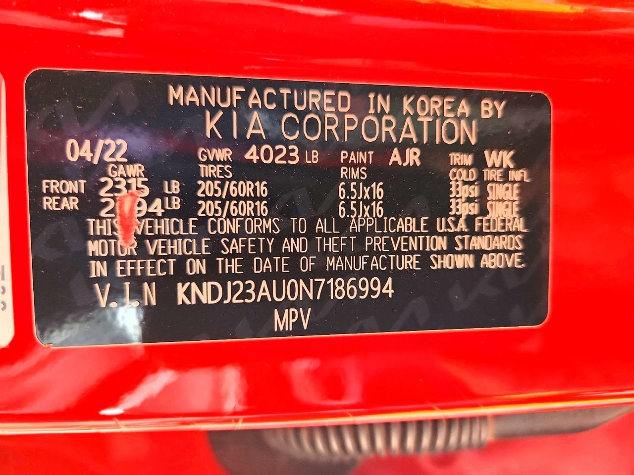 2022 Kia Soul Lx - zdjęcie 13