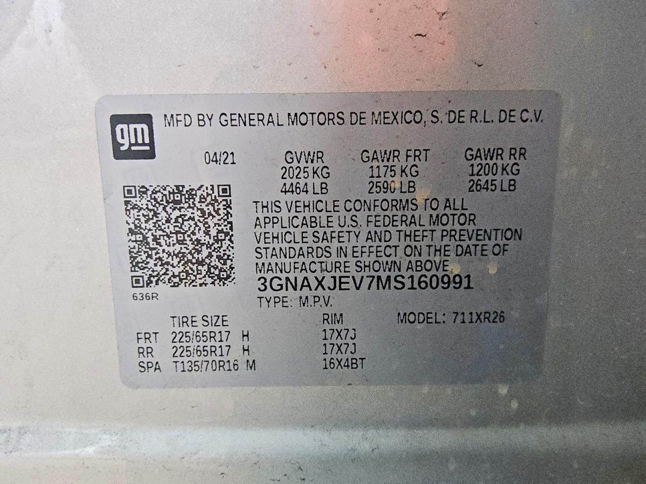 2021 Chevrolet Equinox Lt - zdjęcie 13