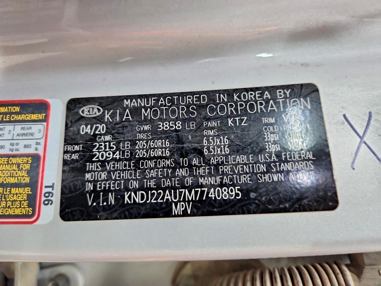 2021 Kia Soul Lx - zdjęcie 12