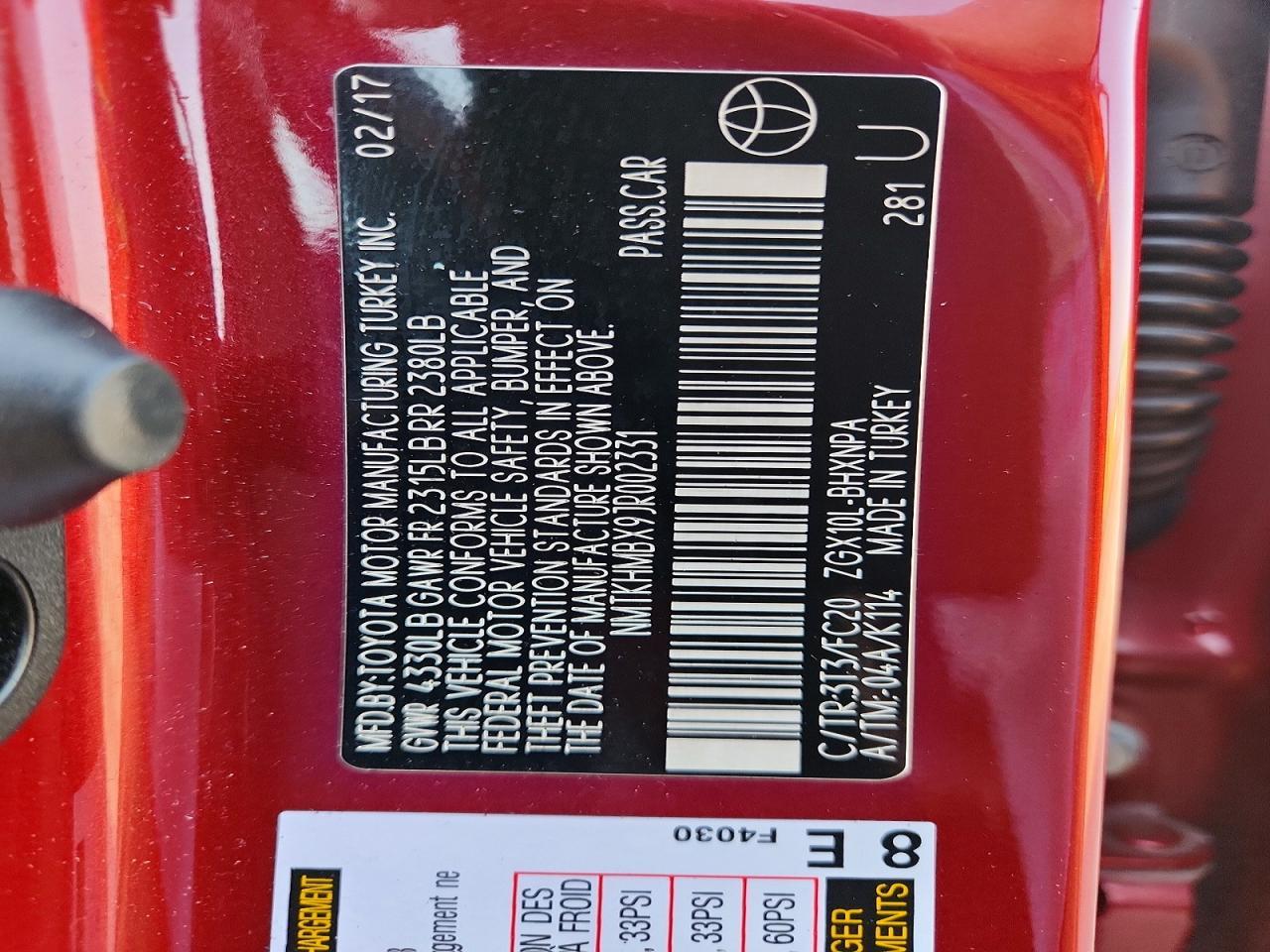 2018 Toyota C-Hr Xle Premium - zdjęcie 13