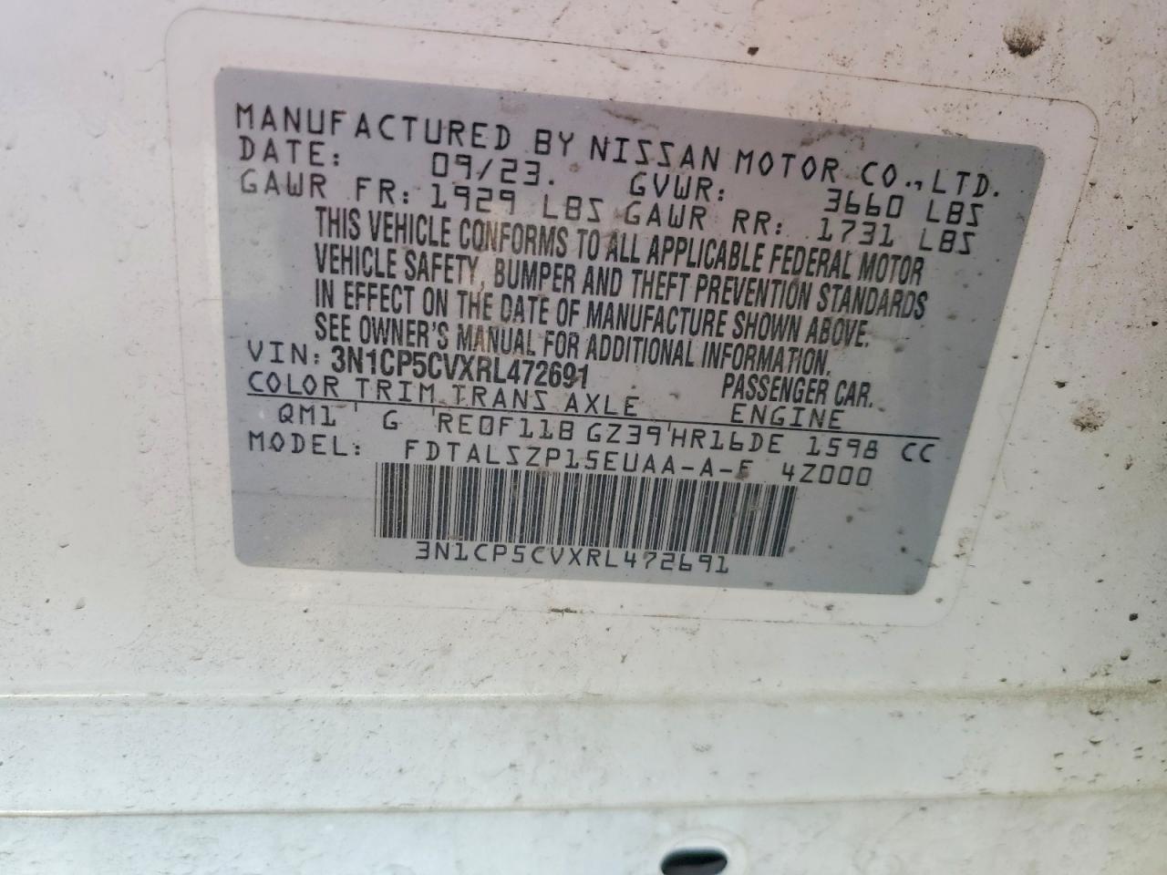 2024 Nissan Kicks Sv - zdjęcie 13