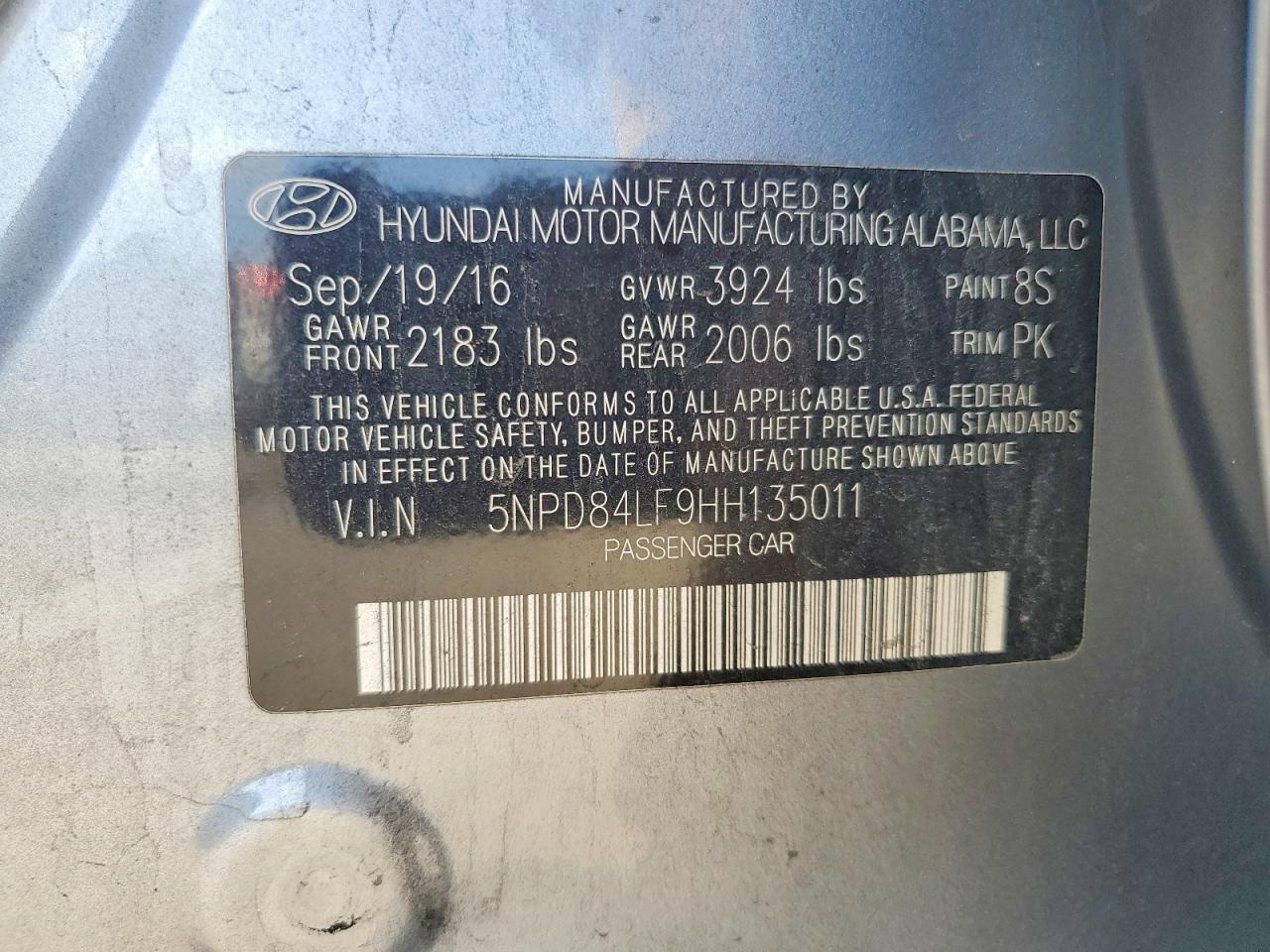 2017 Hyundai Elantra Se - zdjęcie 12