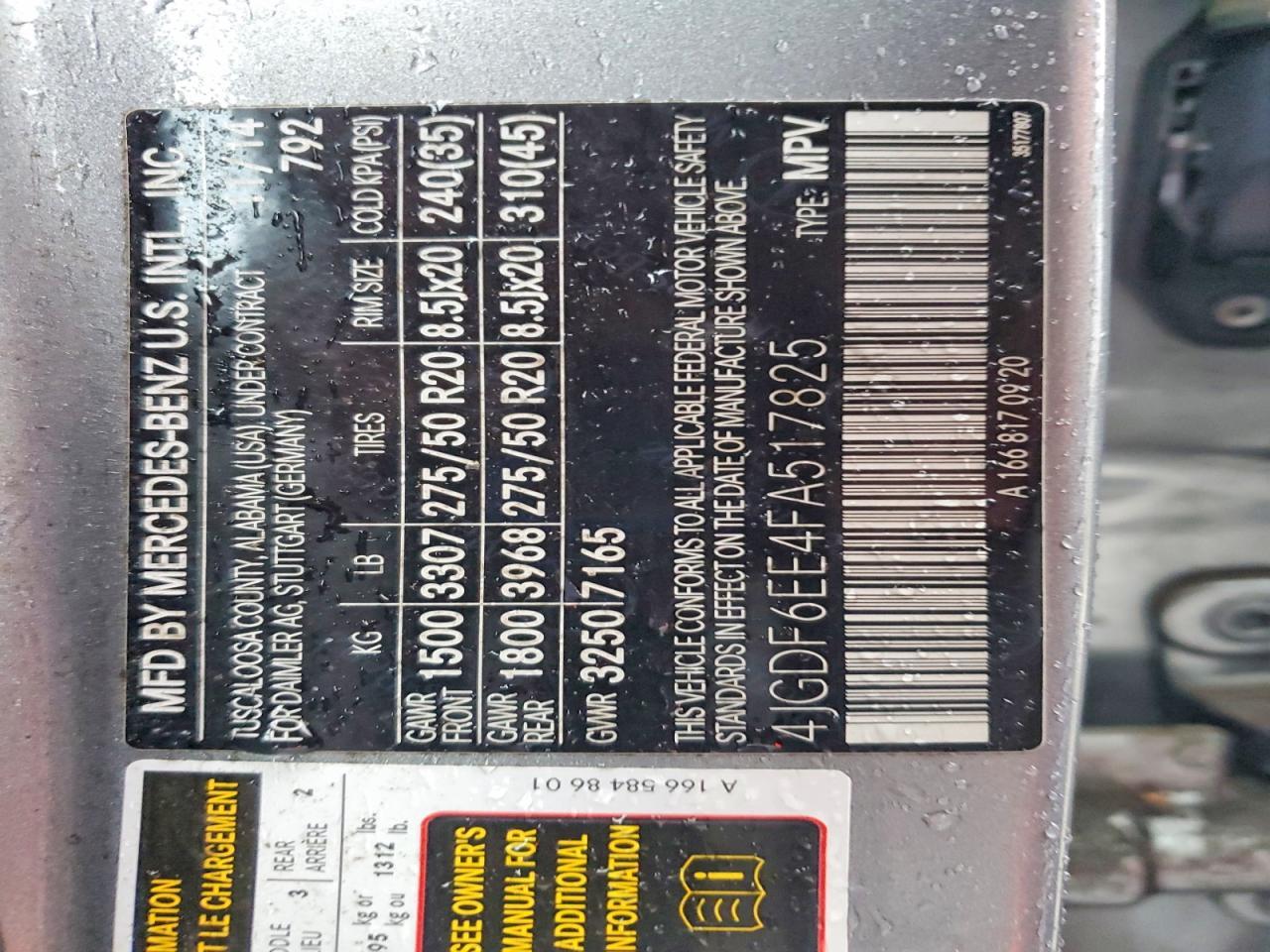 2015 Mercedes-Benz Gl 450 4Matic - zdjęcie 13