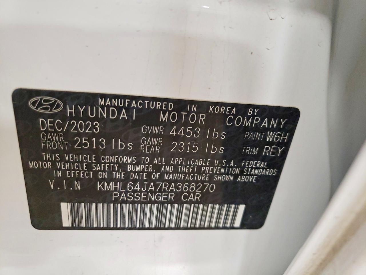 2024 Hyundai Sonata Sel - zdjęcie 12