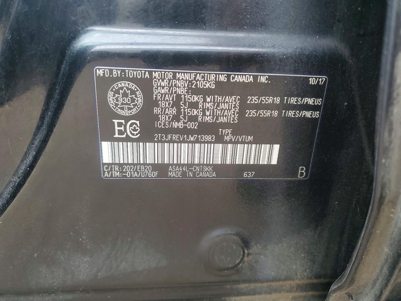2018 Toyota Rav4 Se - zdjęcie 14