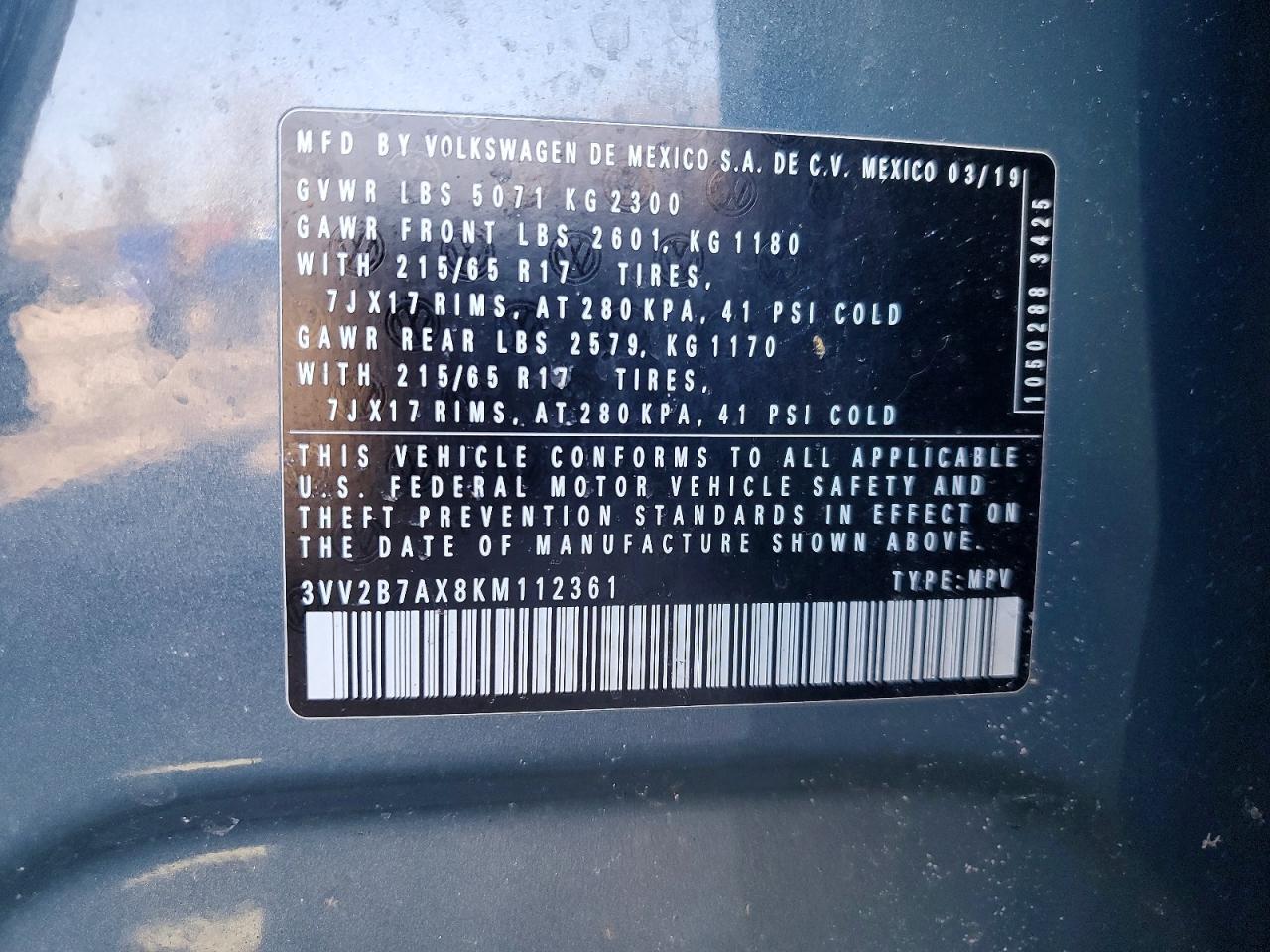 2019 Volkswagen Tiguan Se - zdjęcie 13