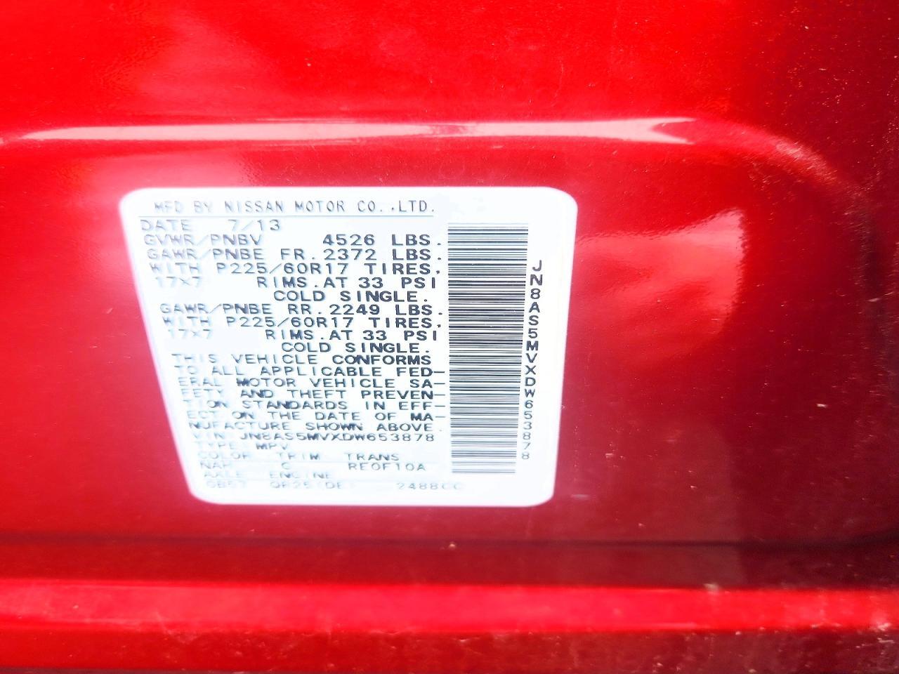 2013 Nissan Rogue S - zdjęcie 12