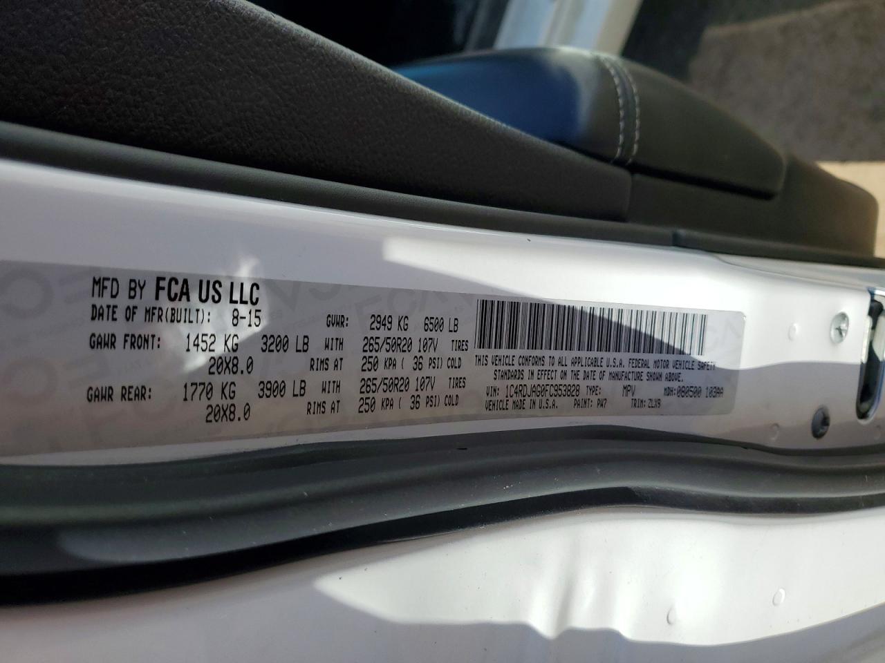 2015 Dodge Durango Sxt - zdjęcie 13