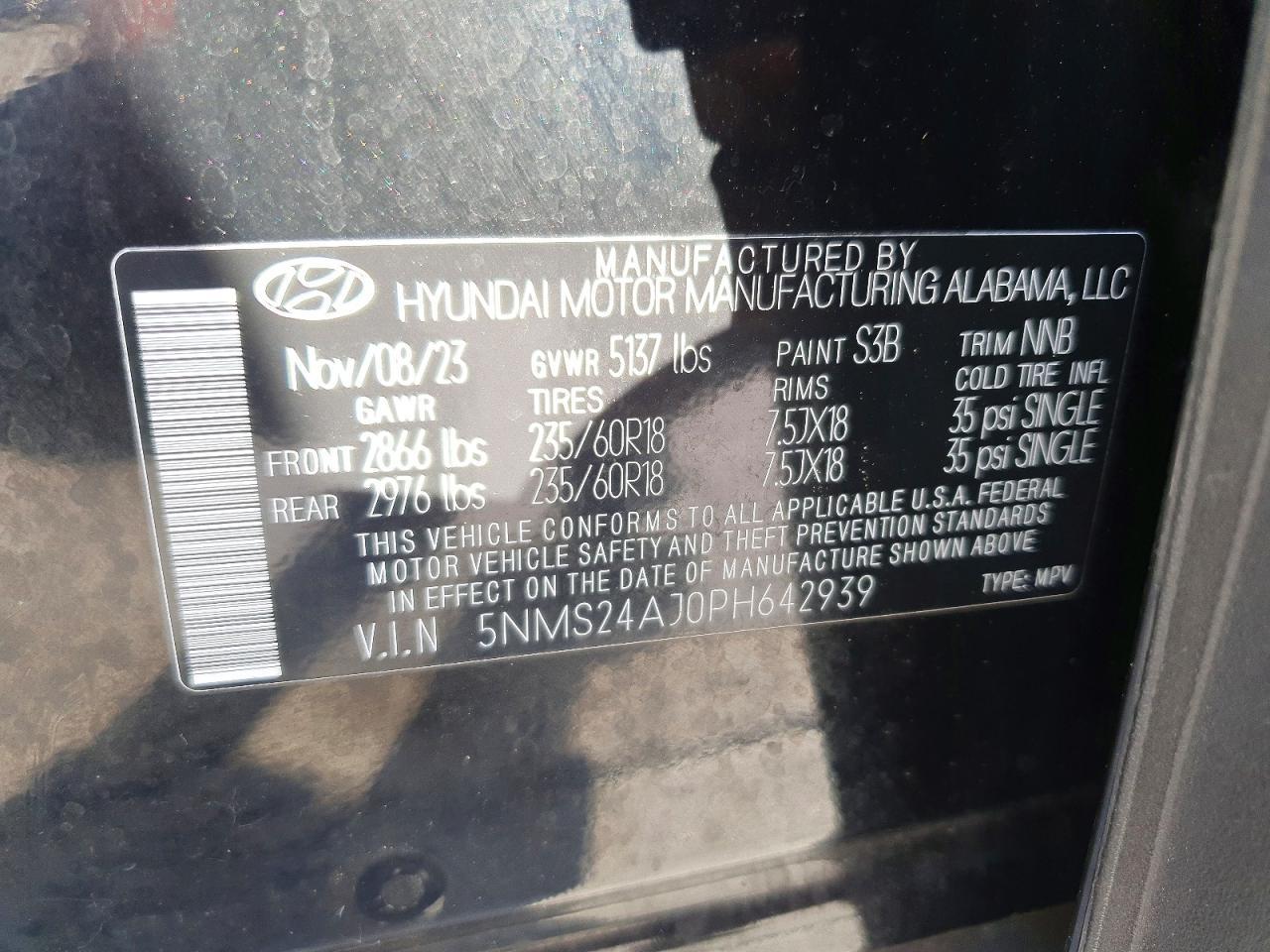 2023 Hyundai Santa Fe Sel - zdjęcie 14