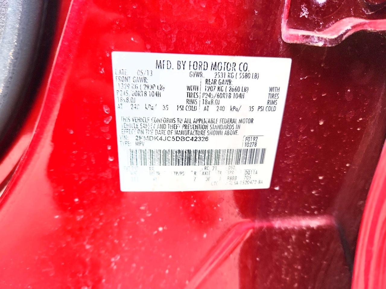 2013 Ford Edge Sel - zdjęcie 12