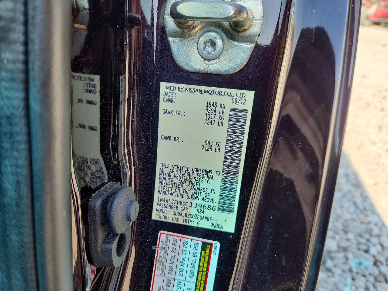 2013 Nissan Altima 2.5 S - zdjęcie 12