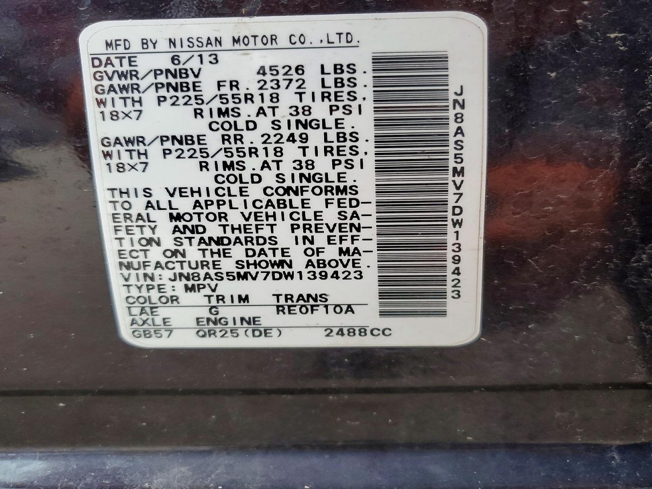 2013 Nissan Rogue S - zdjęcie 14