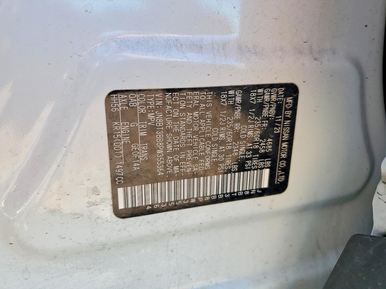 2023 Nissan Rogue Sv - zdjęcie 13