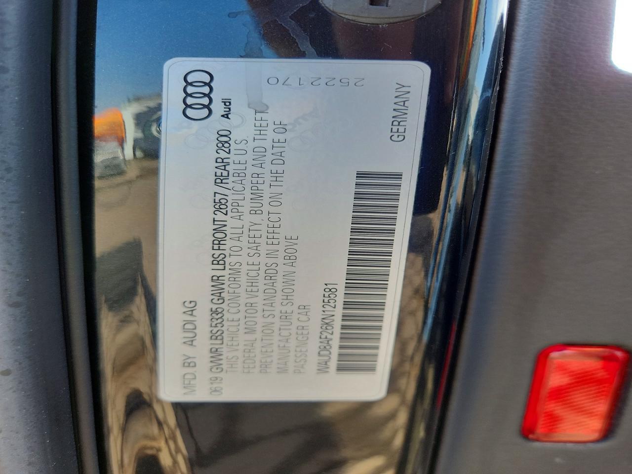 2019 Audi A6 Premium - zdjęcie 12