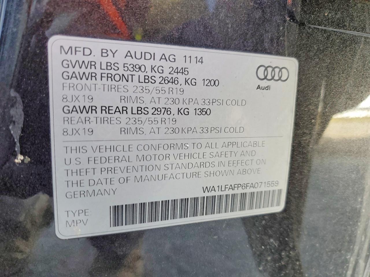 2015 Audi Q5 Premium Plus - zdjęcie 13