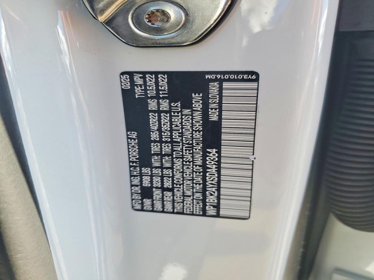 2025 Porsche Cayenne Turbo Gt - zdjęcie 14