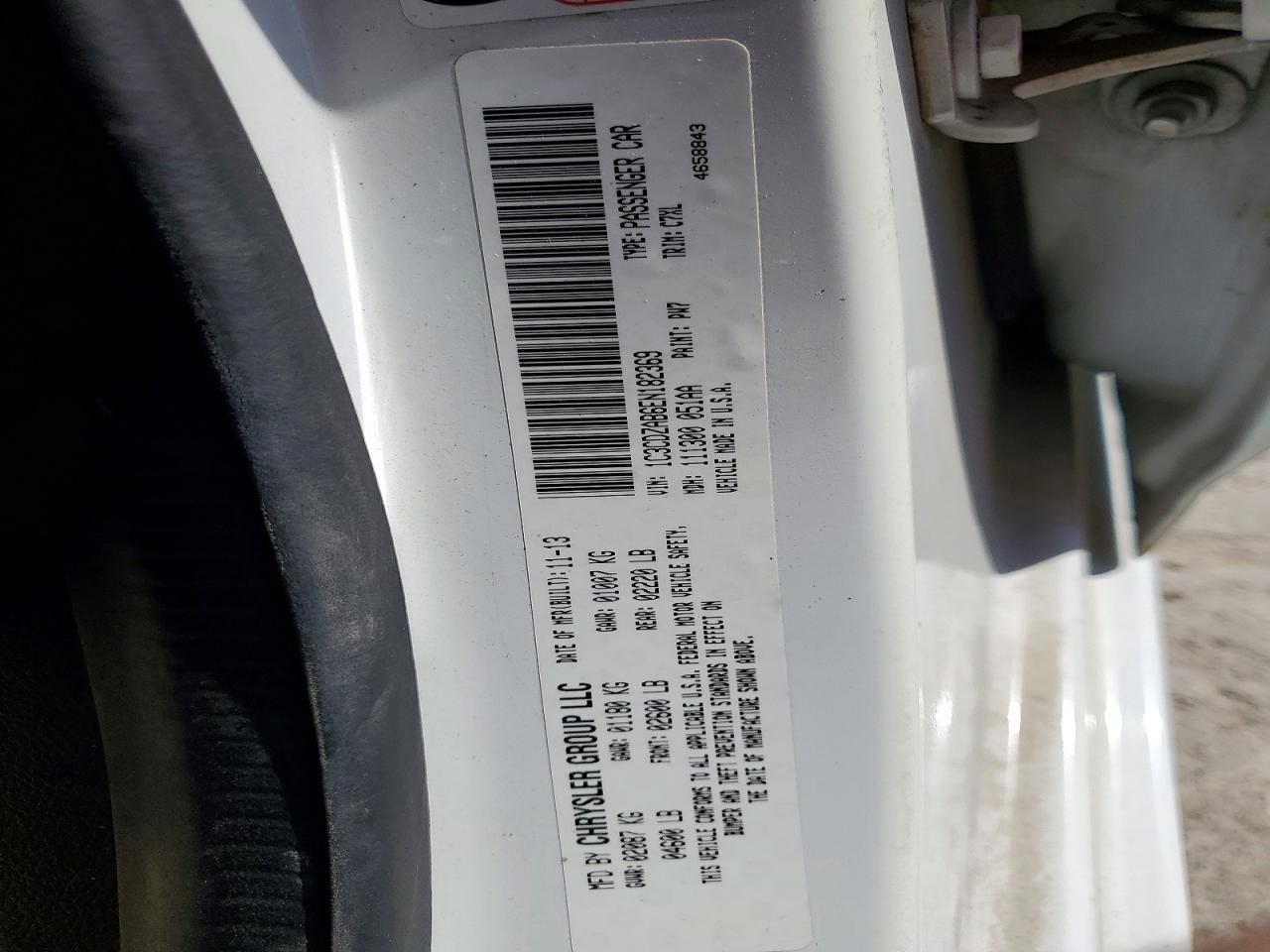 2014 Dodge Avenger Se - zdjęcie 13