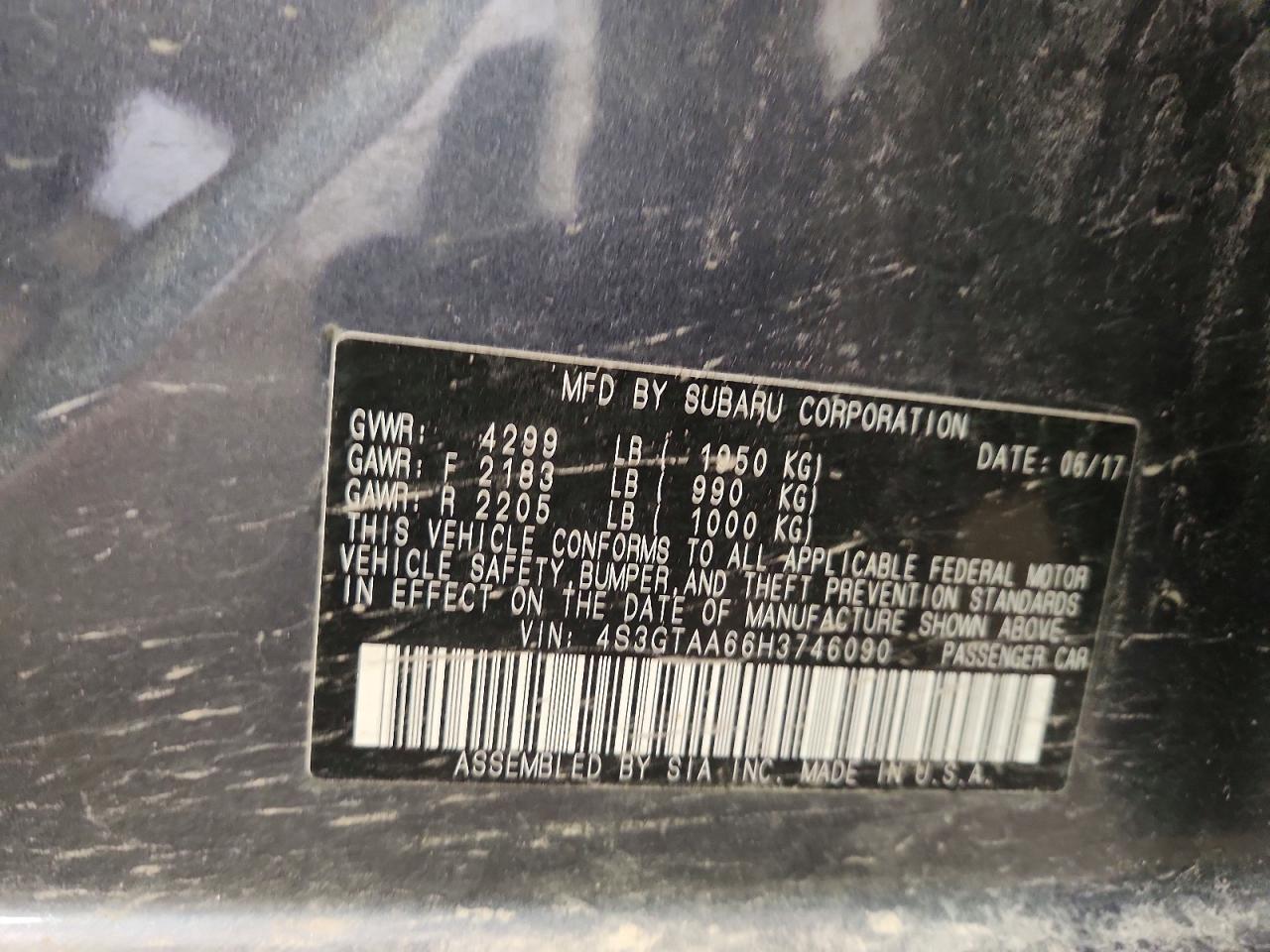 2017 Subaru Impreza - zdjęcie 13