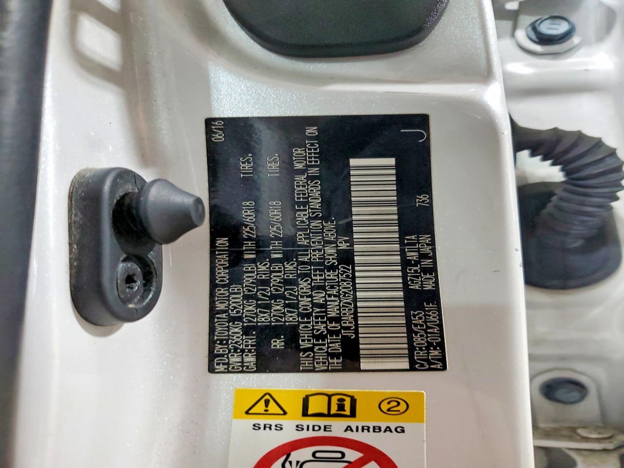 2016 Lexus Nx 200T Base - zdjęcie 12