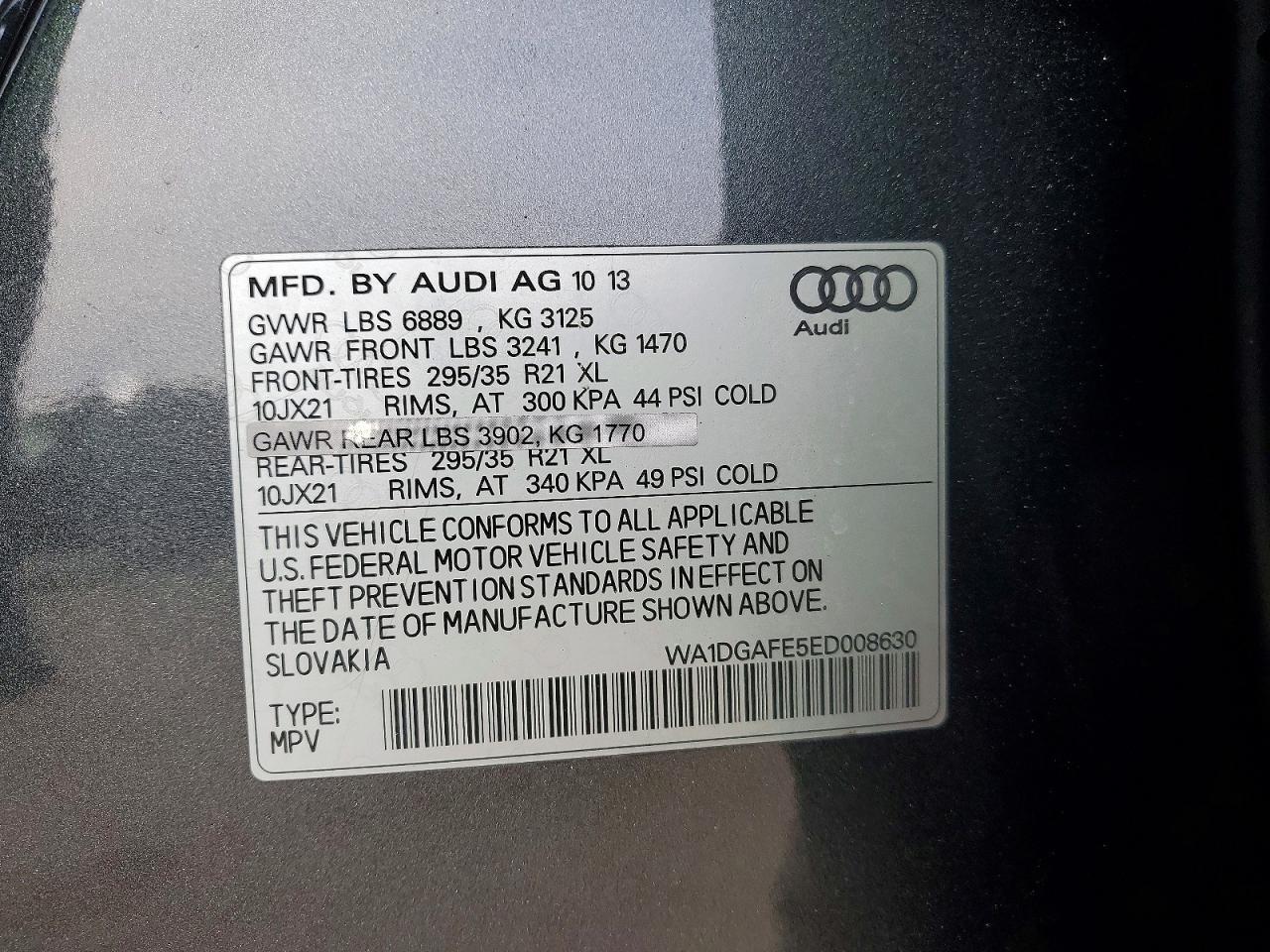 2014 Audi Q7 - zdjęcie 13