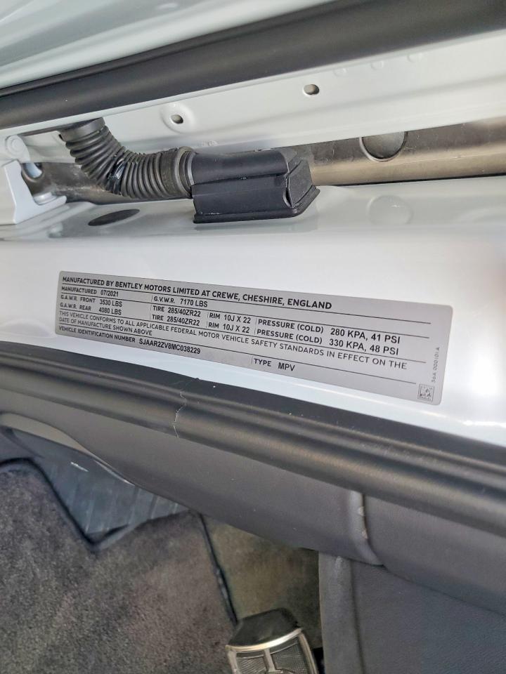 2021 Bentley Bentayga Speed - zdjęcie 13