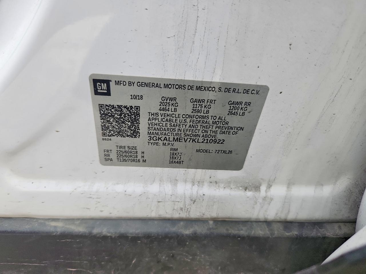 2019 GMC Terrain Sle - zdjęcie 13
