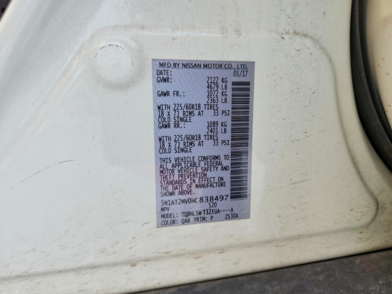 2017 Nissan Rogue Sl - zdjęcie 13