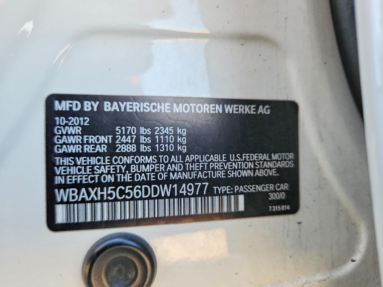 2013 BMW 528 Xi - zdjęcie 12