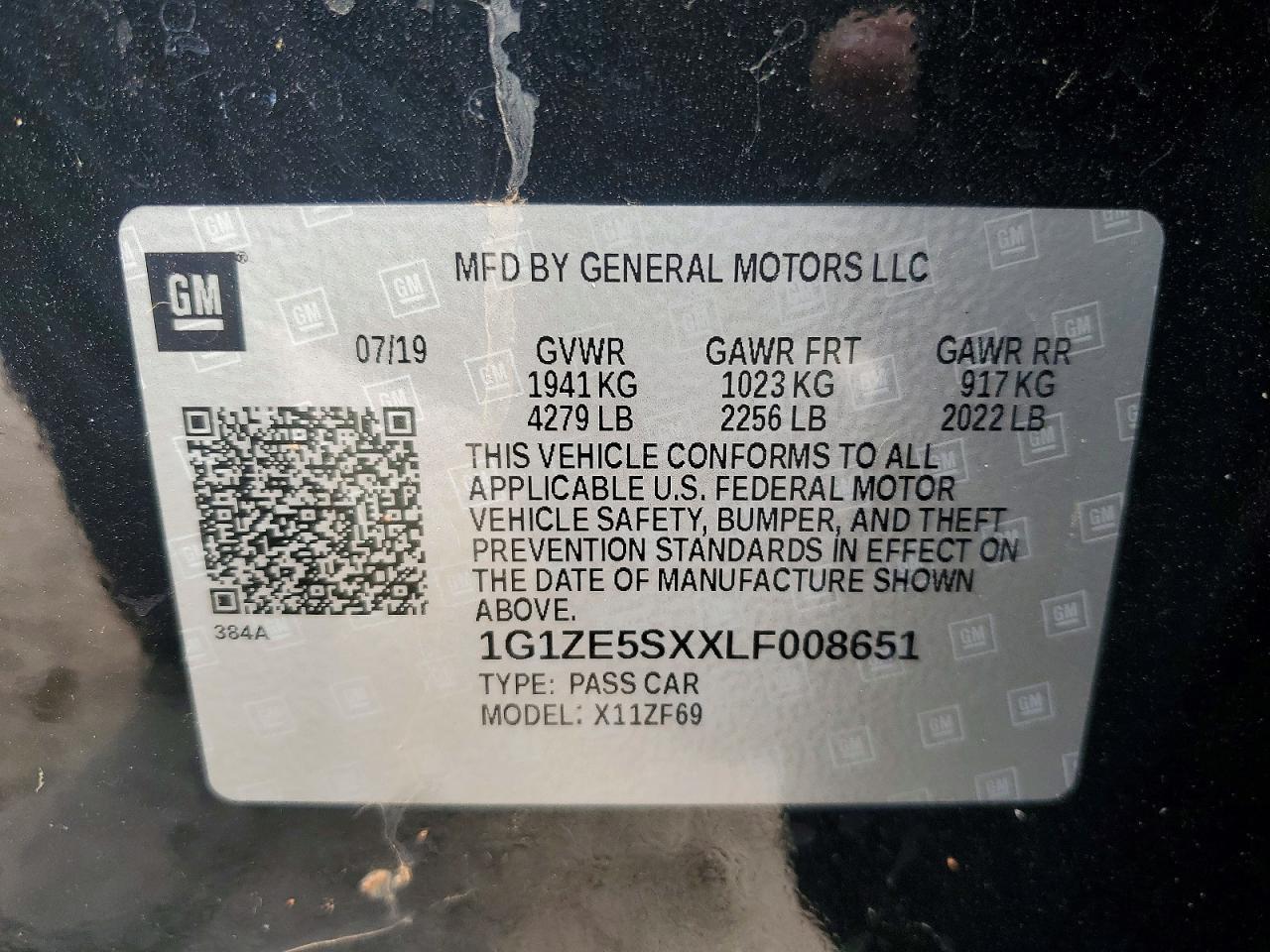 2020 Chevrolet Malibu Premier - zdjęcie 12