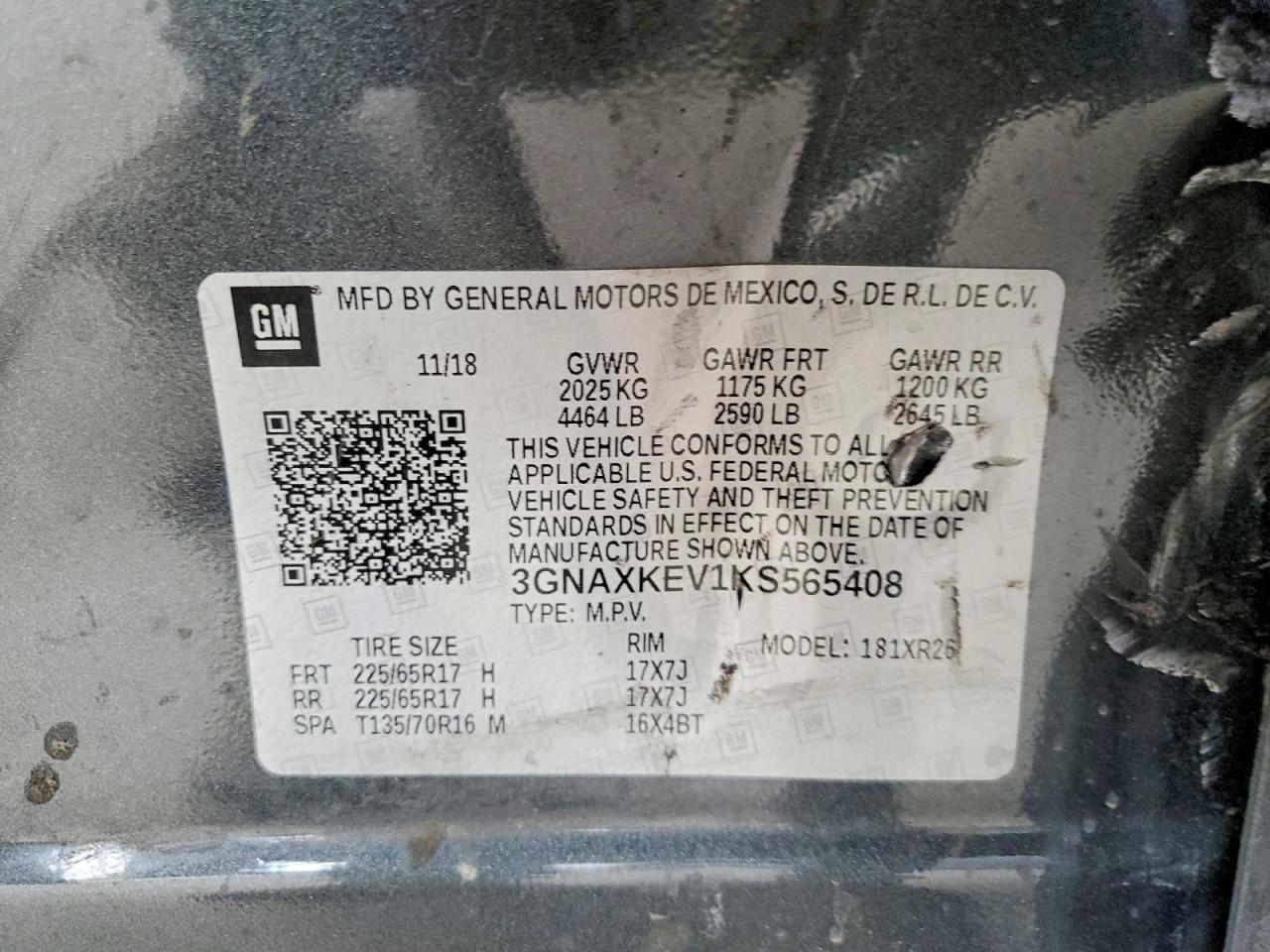 2019 Chevrolet Equinox Lt - zdjęcie 12