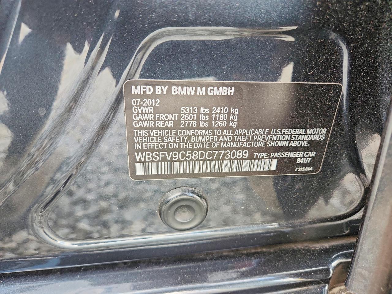 2013 BMW M5 - zdjęcie 12