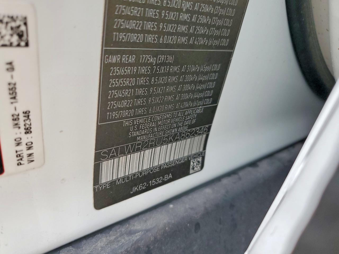 2019 Land Rover Range Rover Sport Hse - zdjęcie 13