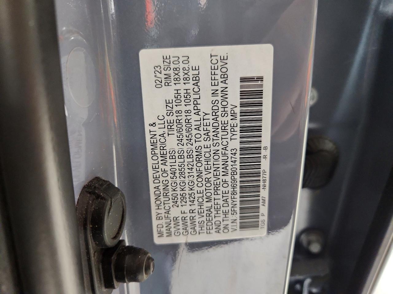 2023 Honda Passport Trail Sport - zdjęcie 13