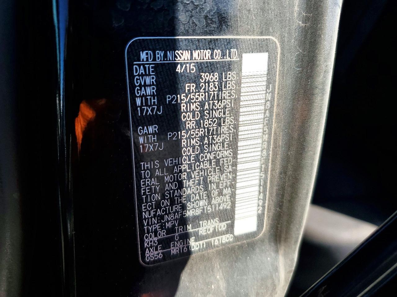 2015 Nissan Juke Sv - zdjęcie 13