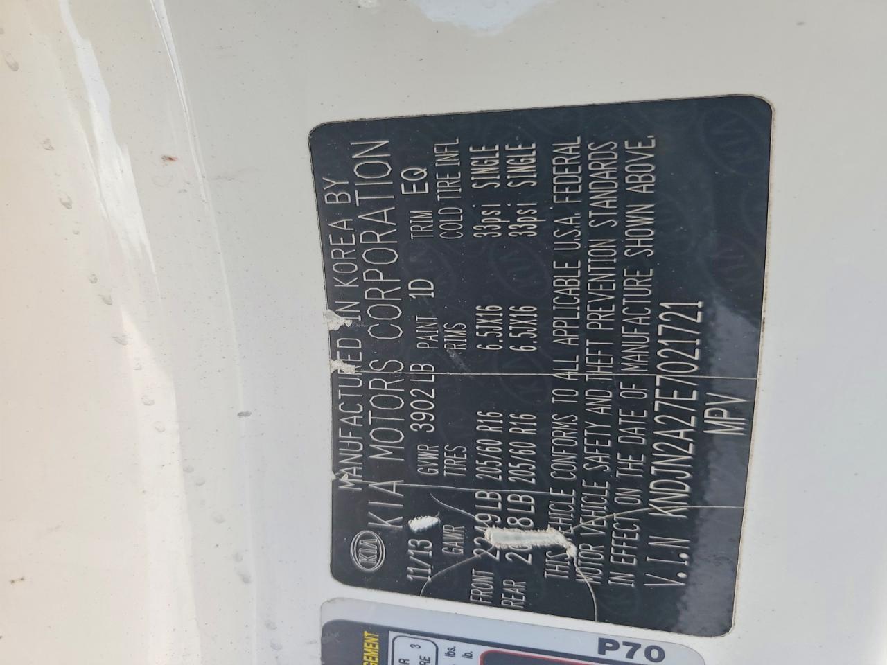 2014 Kia Soul Base - zdjęcie 12