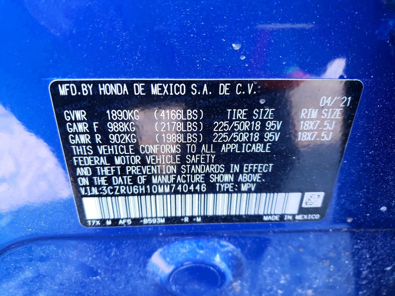 2021 Honda Hr-V Sport - zdjęcie 13