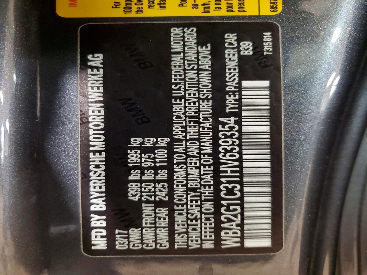 2017 BMW Motorrad M240I - zdjęcie 12