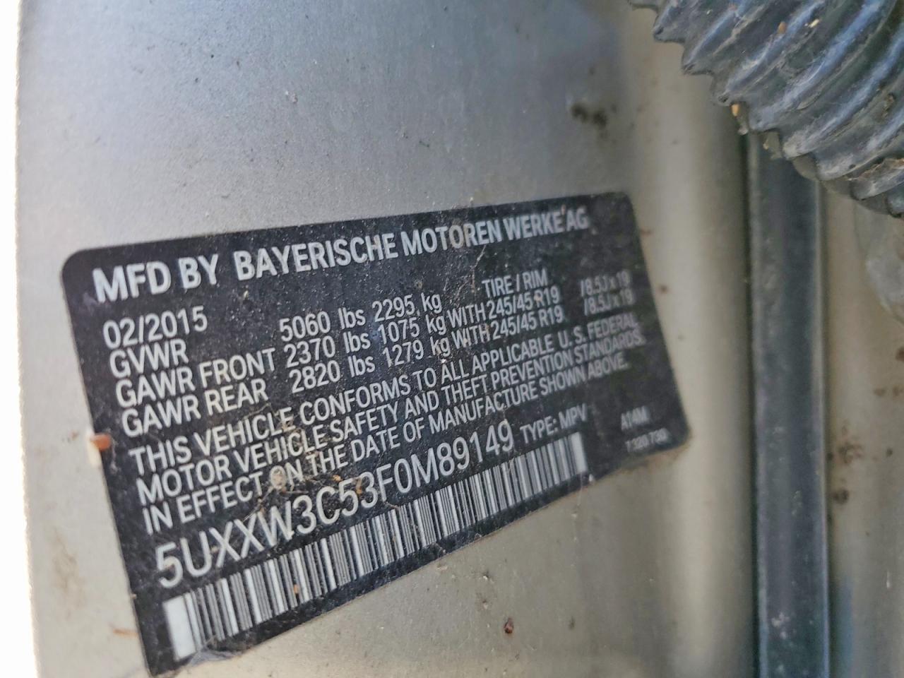 2015 BMW X4 xDrive28I - zdjęcie 12