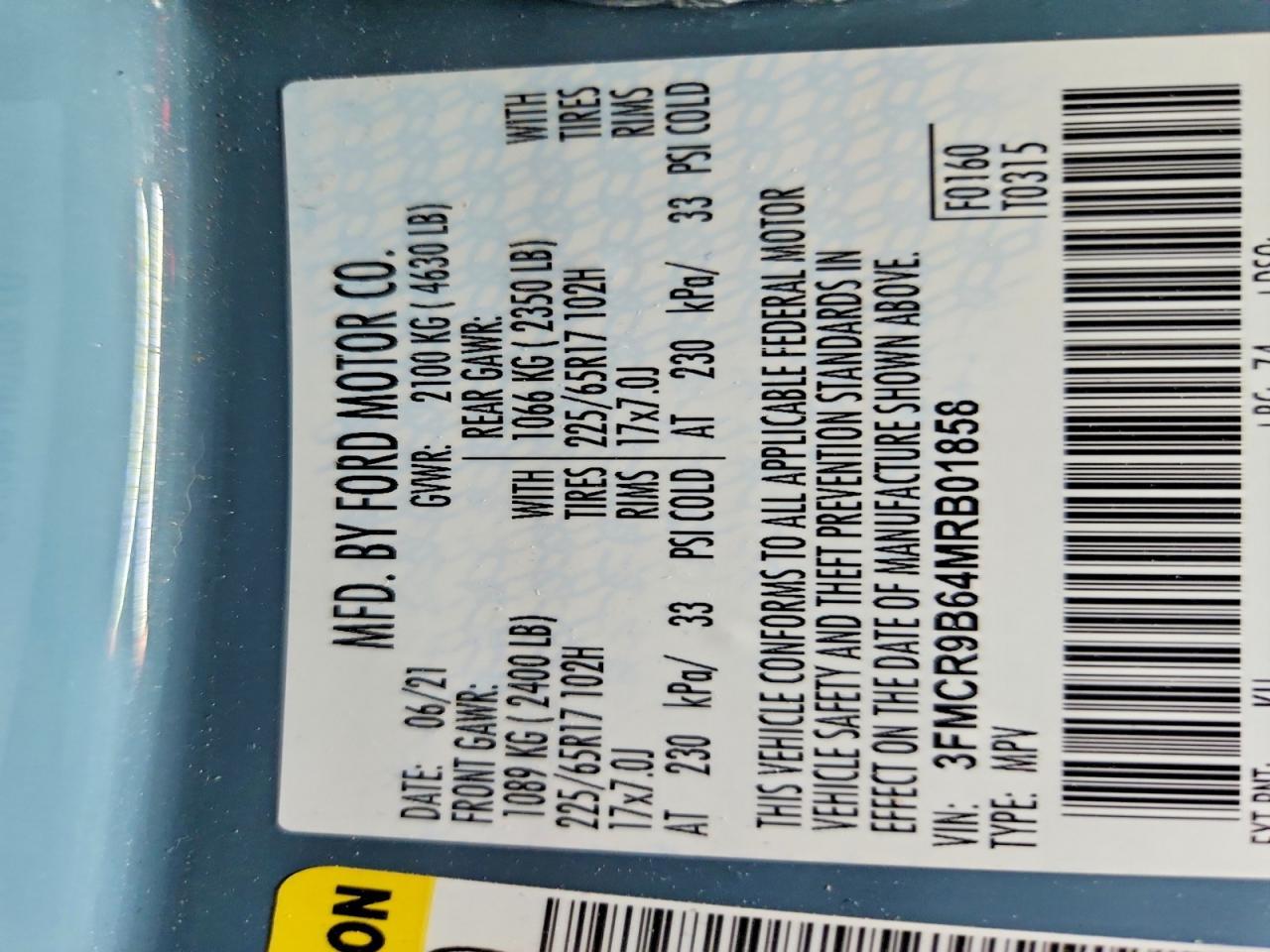 2021 Ford Bronco Sport Big Bend - zdjęcie 14