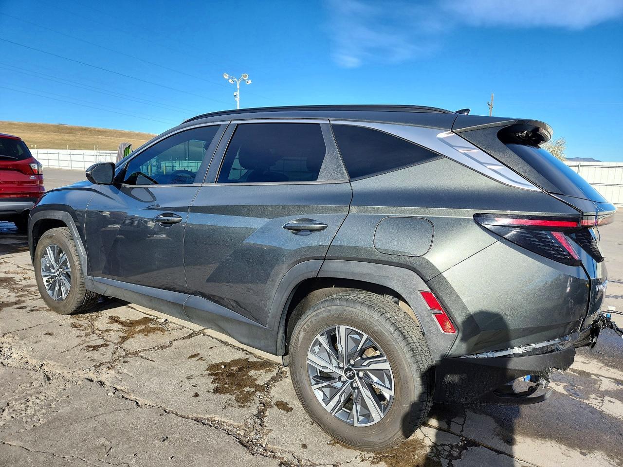 2022 Hyundai Tucson Hybrid Blue - zdjęcie 2