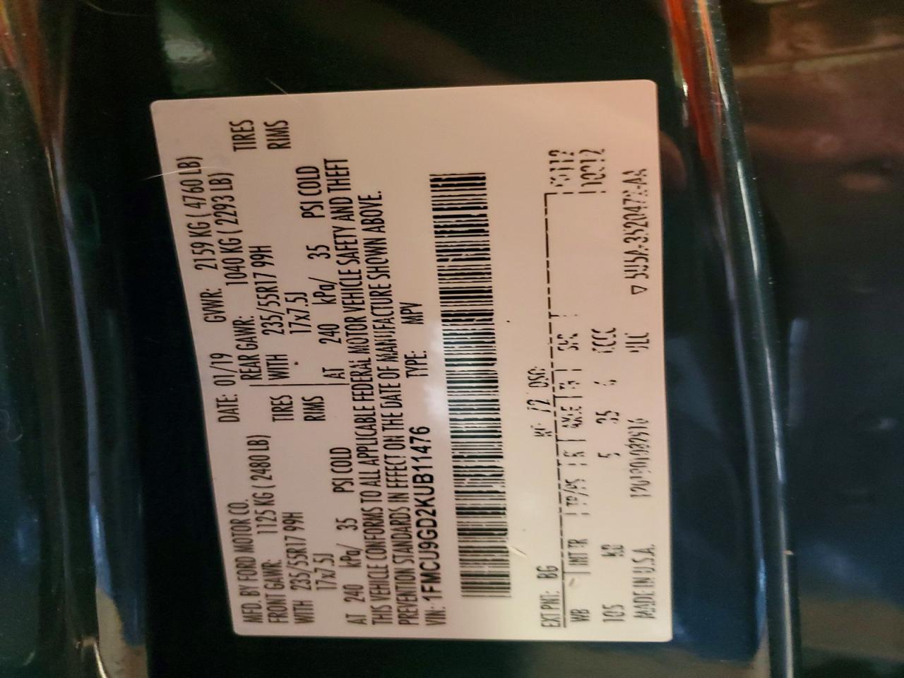 2019 Ford Escape Se - zdjęcie 12