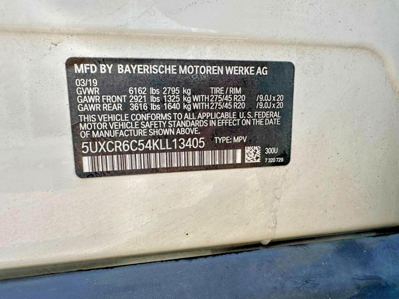 2019 BMW X5 xDrive40I - zdjęcie 10