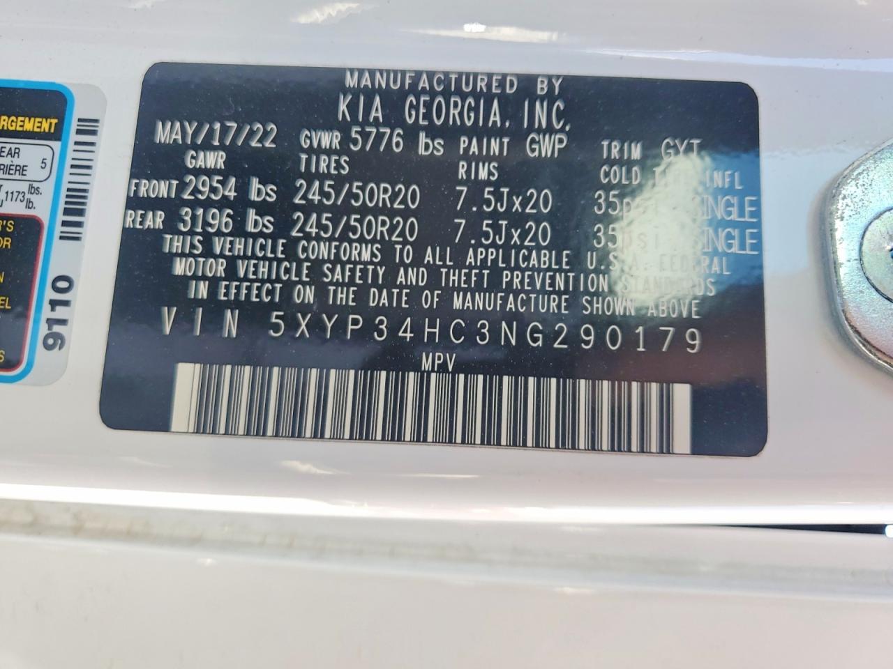 2022 Kia Telluride Ex - zdjęcie 14